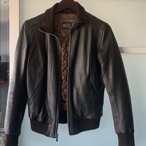 Leather jacket/coat